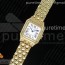 K11공장 까르띠에 팬더 레이디즈 27 옐로우골드금장 화이트다이얼 브레이슬릿 Panthère Secrete Ladies 27mm YG White Dial on YG Bracelet Ronda Quartz