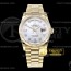 GM공장 롤렉스 데이데이트 36 옐로우골드 금통 자개다이얼 다이아몬드인덱스 2836 DayDate 36mm Flt Pres 904L YG/YG Wht M/Dia GMF A2836