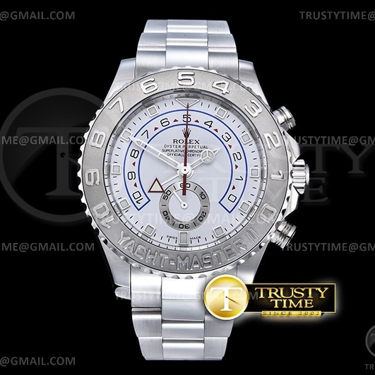 JF공장 V2 롤렉스 요트마스터2 화이트다이얼 브레이슬릿 YachtMaster 116689 SS SS/SS White JF V2 A7750 Mod