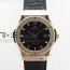 JJ공장 위블로 클래식퓨전 로즈골드금통 블랙다이얼 블랙가죽스트랩 CLASSIC FUSION 42MM RG BLACK DIAL ON GUMMY STRAP A2892