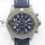 브라이틀링 어벤져 밴디트 티타늄 DLC 블루다이얼 나일론 스트랩 Avenger Bandit V13317 Titanium DLC B50 Best Edition Blue Dial Numbers Makers on Blue Nylon strap A7750
