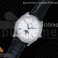 om공장 예거르쿨트르 마스터캘린더 화이트다이얼 블랙가죽스트랩 Master Calendar White Dial Black Markers on Black Leather Strap A866