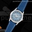 ZF공장 칼라트라바 블루다이얼 가죽스트랩 Calatrava 6007A-001 SS ZF 1:1 Best Edition Blue Dial on Blue Leather Strap A324CS