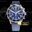 BLS공장 아쿠아타이머 크로노 블루다이얼 러버 Aquatimer Chronograph IW376711 SS/RU Blue BLS A7750