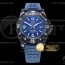 TF공장 브라이틀링 슈퍼오션 DLC 블루다이얼 러버 Superocean 44mm DLC/RU Blue TF Asia 2824