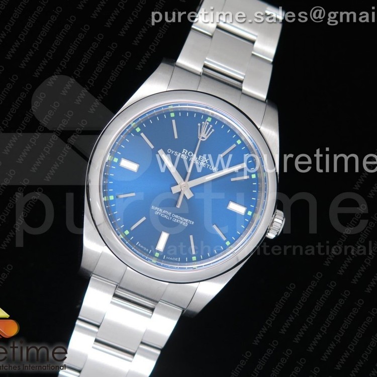 AR공장 롤렉스 오이스터퍼페츄얼 39MM 904L스틸케이스 블루다이얼 브레이슬릿 Oyster Perpetual 39mm 114300 904L SS Case and Bracelet Blue Dial SH3132
