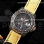 DIW공장 롤렉스 GMT마스터 커스텀 카본케이스 블랙카본다이얼 나일론스트랩 GMT Carbon DIWF Best Edition Carbon Dial RG Bezel on Yellow Nylon Strap SA3186 CHS