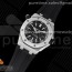 ZF공장 로얄오크 오프쇼어 다이버 15710 러버밴드 Royal Oak Offshore Diver 15710 ZF 1:1 Best Edition Black Dial on Black Rubber Strap A3120