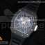 KV공장 V3 리차드밀 RM035-02 스켈레톤다이얼 러버스트랩 RM035-02 Skeleton Dial White on Black Rubber Strap MIYOTA8215 V3