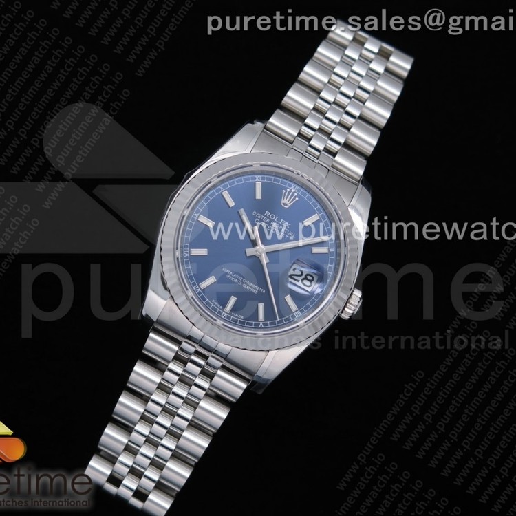 AR공장 V3 롤렉스 데이저스트 36 블루다이얼 쥬빌레브레이슬릿 DateJust 36 SS 116234 904L Steel Blue Dial on Jubilee Bracelet SH3135 V3