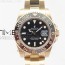 BP공장 롤렉스 GMT마스터 루트비어 금장 브레이슬릿 GMT-MASTER II 126715 CHNR RG BLACK/BROWN CERAMIC BEZEL BLACK DIAL ON RG BRACELET A2836