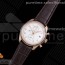 ZF공장 포르투기저 크로노 클래식 로골 화이트다이얼 가죽스트랩 Portugieser Chrono Classic 42 RG IW390301 White Dial on Brown Leather Strap A7750