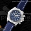 TF공장 브라이틀링 어벤져 크로노그래프 티타늄 블루다이얼 직물스트랩 Avenger Chrono SS TF 1:1 Best Edition Blue Dial on Blue Nylon Strap A7750