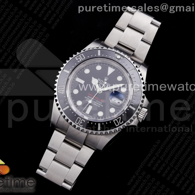GM공장 V3 레드씨드 블랙다이얼 3235 Sea-Dweller 2017 Baselworld 126600 904L Steel Black Dial on SS Bracelet A3235 Clone V3