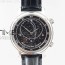 TW공장 파텍필립 6104P 문 스틸 블랙다이얼 블랙가죽스트랩 6104P MOON SS BLACK DIAL ON BLACK LEATHER STRAP A240 V2