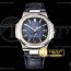 PF공장 파텍 노틸러스 애뉴얼 블루다이얼 가죽스트랩 Nautilus Annual Cal. 5726A SS/LE Blue PF MY9015 Mod