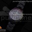 OX공장 데이토나 PVD 블랙다이얼 Daytona Blaken Rainbow Crystal Bezel PVD OXF Best Edition Black Dial on PVD Bracelet A7750