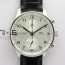 ZF공장 V3 포르투기저 화이트다이얼 가죽스트랩 Portuguese IW371605 ZF V3 1:1 Best Edition SS White Dial Blue Markers on Black Leather Strap A96355