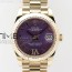 BP공장 롤렉스 데이저스트 31 로즈골드금통 퍼플다이얼 브레이슬릿2813 Datejust 31mm 278275 RG Purple Roman Markers Dial @6 Dia on RG President Bracelet