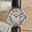 3A공장 까르띠에 발롱블루 36mm 스틸 블랙엘리