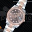 AR공장 데이저스트 41 로즈골드 콤비 브라운다이얼 오이스터 DateJust 41 126331 SS/RG 904L Steel Brown Dial Stick Markers on Oyster Bracelet A2824
