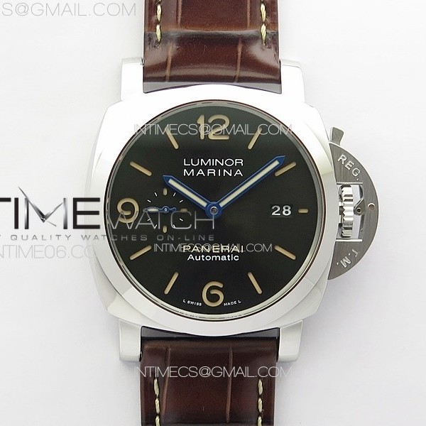 VS공장 파네라이 PAM1116 스틸 블랙다이얼 블루핸즈 가죽스트랩 Pre Order PAM1116 RG VSF 1:1 Best Edition Green Dial on Brown Leather Strap P.9010 Super Clone SB공장
