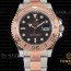 GM공장 롤렉스 요트마스터 로골콤비 블랙다이얼 브레이슬릿 Yacht-Master GMF 1:1 904 Steel RG Super Clone SA3235
