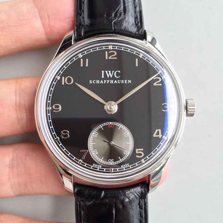 IWC 포르투기저 핸드와인딩 IW5454 스틸 블랙다이얼 스틸인덱스 V3
