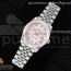 JD공장 롤렉스 데이저스트 36 스틸 핑크다이아몬드다이얼 플루티드베젤 주빌레브레이슬릿 Datejust 36 SS 904L Steel JDF 1:1 Best Edition Pink Dial Diamonds 6/9 Markers on SS Bracelet VR3235
