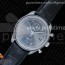 ZF공장 IWC 포르투기저 크로노 클래식42 스틸 그레이다이얼 가죽스트랩 IWC Da Vinci Chrono SS Gray Dial SS on Black Leather Strap A7750