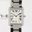 K11공장 27mm 까르띠에 탱크솔로 스틸 TANK SOLO LADIES 27MM SS DIAMOND BEZEL WHITE DIAL ON SS BRACELET RONDA QUARTZ