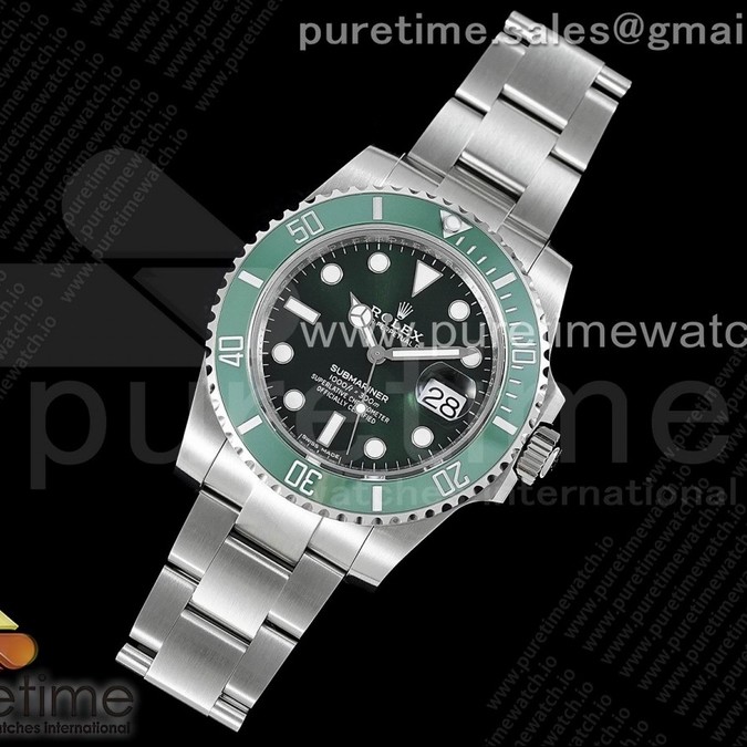 GM공장 롤렉스 서브마리너 그린다이얼 3135 Submariner 116610 LV Green Ceramic "CF Bezel" 904L Steel GMF 1:1 Best Edition VS3135