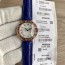 3A공장 까르띠에 발롱블루 28mm 로즈골드금장 원석베젤 실버다이얼 블루엘리스트랩