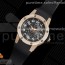 Green Maker RM63-01 크리스탈다이얼 러버 RM63-01 RG 'Green Maker' Best Edition Crystal Dial on Black Rubber Strap A23J