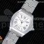 CG공장 까르띠에 로드스터 스틸 화이트다이얼 브레이슬릿 Roadster SS White Textured Dial on SS Bracelet A2824