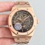 JF 오데마피게 로즈골드 스켈레톤 오픈워크 Royal Oak 41mm Double Balance wheel Openworked 15407 RG Bracelet A3132