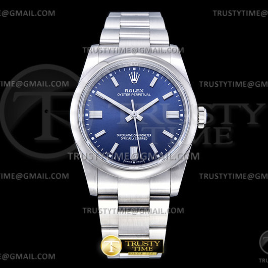 BP공장 롤렉스 오이스터퍼페츄얼 36 브라이트 블루 다이얼 3230무브먼트 BPF Rolex Oysterperpetual 36 Bright Blue Dial ref126000