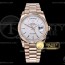 BP공장 롤렉스 데이데이트 36MM 로골 화이트다이얼 DayDate 36mm Flt RG/RG White Stk BP Asia 2836