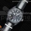 M+F공장 IWC 탑건 세라믹 블랙다이얼 블랙앤화이트 나일론스트랩 Top Gun IW326901 Ceramic Black Dial on Black/White Nylon Strap A2892