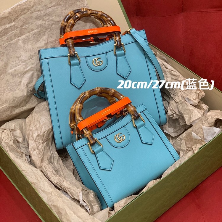 구찌 뱀부 다이애나 토트백 20cm/27cm (6색) 655661, 660195