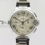 ZF공장 발롱블루 드 까르띠에 크로노47mm 스틸 화이트다이얼 브레이슬릿 BALLON BLEU DE CARTIER CHRONO 47MM SS CREAM WHITE TEXTURED DIAL ON SS BRACELET A8101