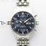 KK공장 IWC 파일럿 크로노그래프 IW388102 브레이슬릿 Pilot Chrono IW388102 KKF 1:1 Best Edition Blue Dial on SS Bracelet A7750 to 69385
