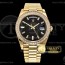 EW공장 롤렉스 데이데이트 40 옐로우골드금통 다이아몬드베젤 블랙다이얼 DayDate 40mm Diam Pres YG/YG Blk/Dia EWF A3255 Mod