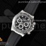 QF공장 롤렉스 데이토나 블랙다이얼 8P 다이아몬드인덱스 러버스트랩 Daytona 116519 QF 1:1 Best Edition Black Diamonds Dial on Oysterflex Strap SA4130 V2