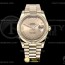 GM공장 V3 롤렉스 데이데이트 36 옐로우골드 금통 샴페인다이얼 2836 DayDate 40mm Pres Flt YG/YG Gold/Rmn GMF V3 A2836