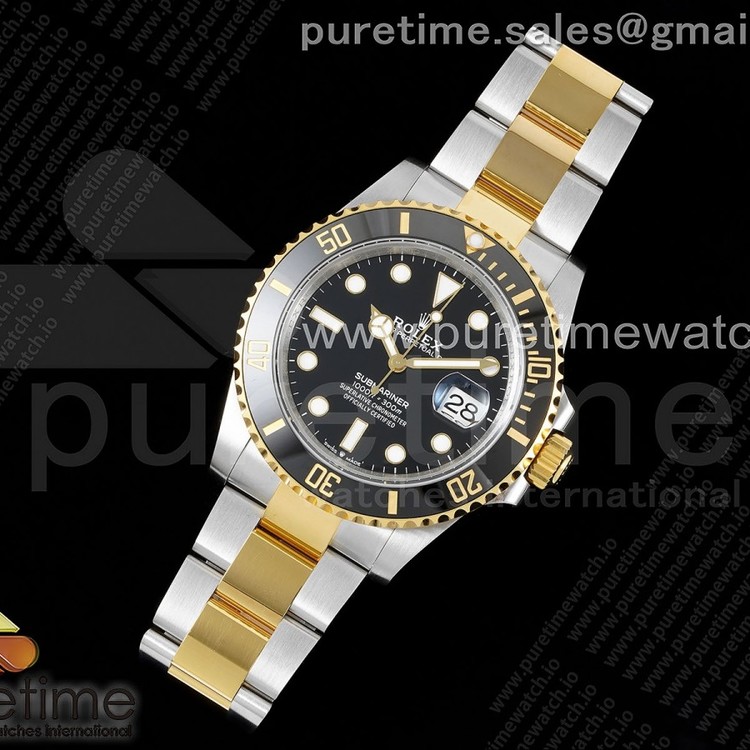 VS공장 롤렉스 서브마리너 41 신형 옐로우골드콤비 흑콤 브레이슬릿 Submariner 126613 LN SSYG Black Ceramic 904L Steel 11 Best Edition VS3235