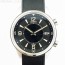 ZF공장 예거르쿨트르 폴라리스 지오그래픽 스틸 블랙다이얼 블랙러버스트랩 POLARIS GEOGRAPHIC SS BLACK DIAL ON BLACK RUBBER STRAP MIYOTA 9015