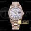 BP공장 롤렉스 데이데이트 36MM 로골 자개다이얼 DayDate 36mm Flt RG/RG White MOP Diam BP Asia 2836