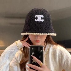셀린느 뽀글이 버킷햇* color 블랙